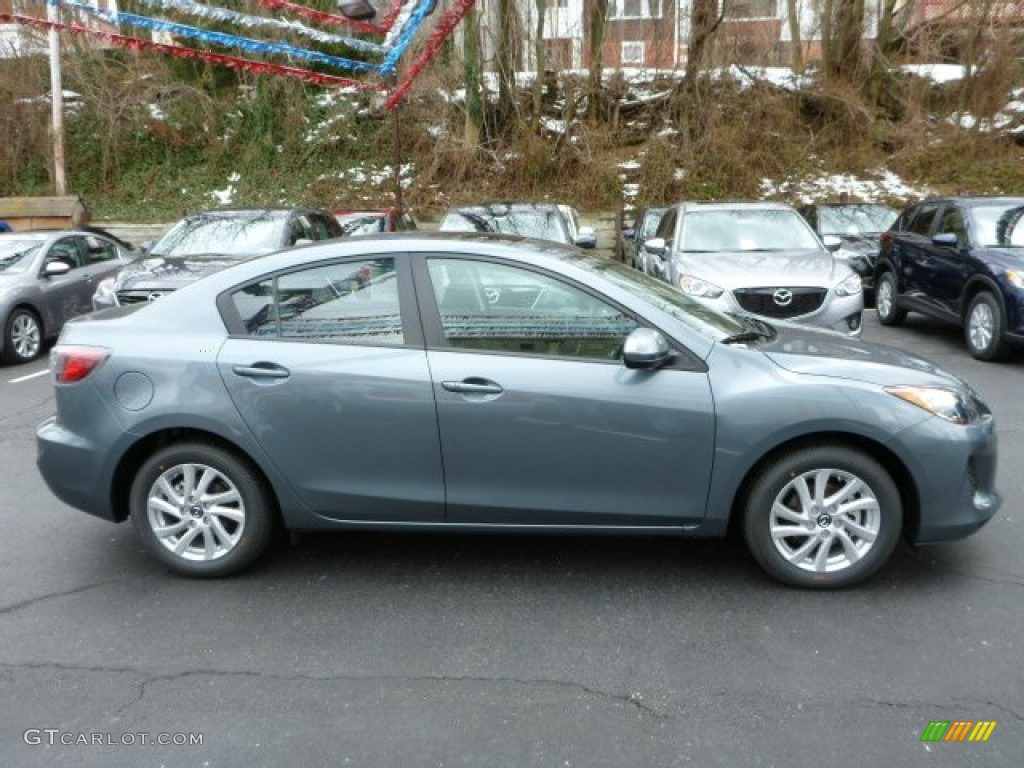 Dolphin Gray Mica 2013 Mazda MAZDA3 i Touring 4 Door Exterior Photo #78913347
