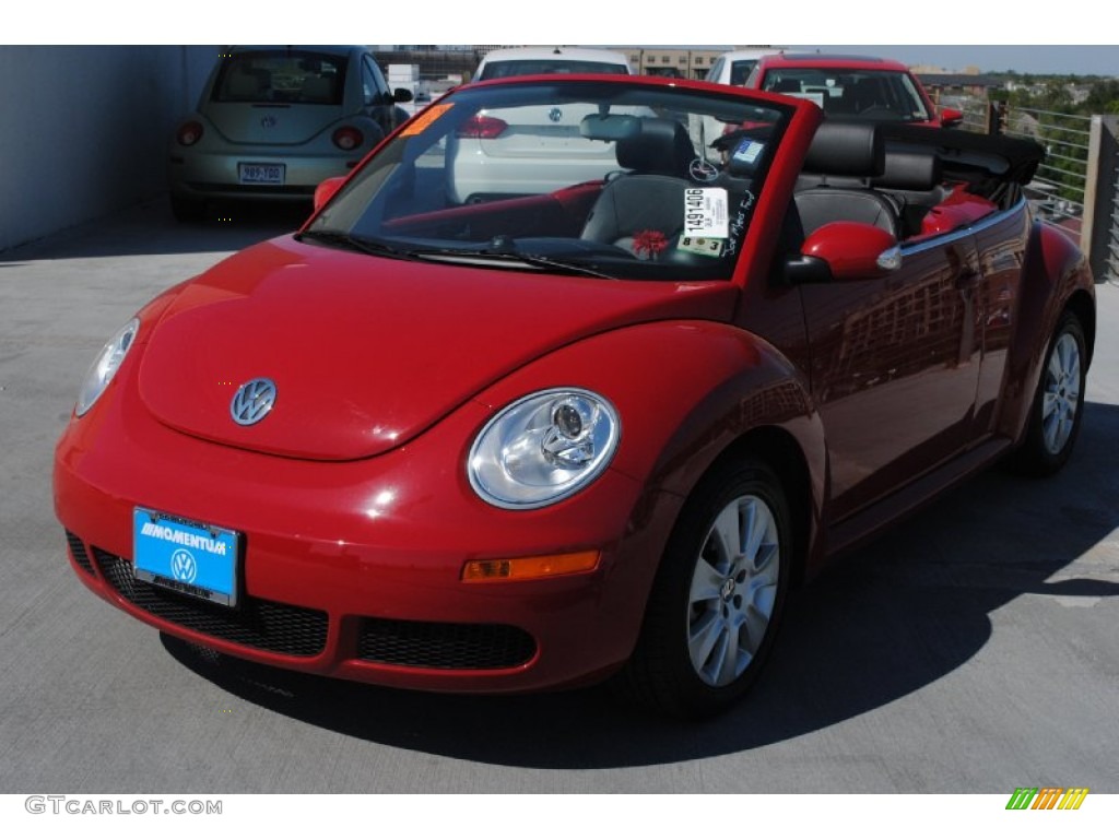 2010 New Beetle 2.5 Convertible - Salsa Red / Black photo #3