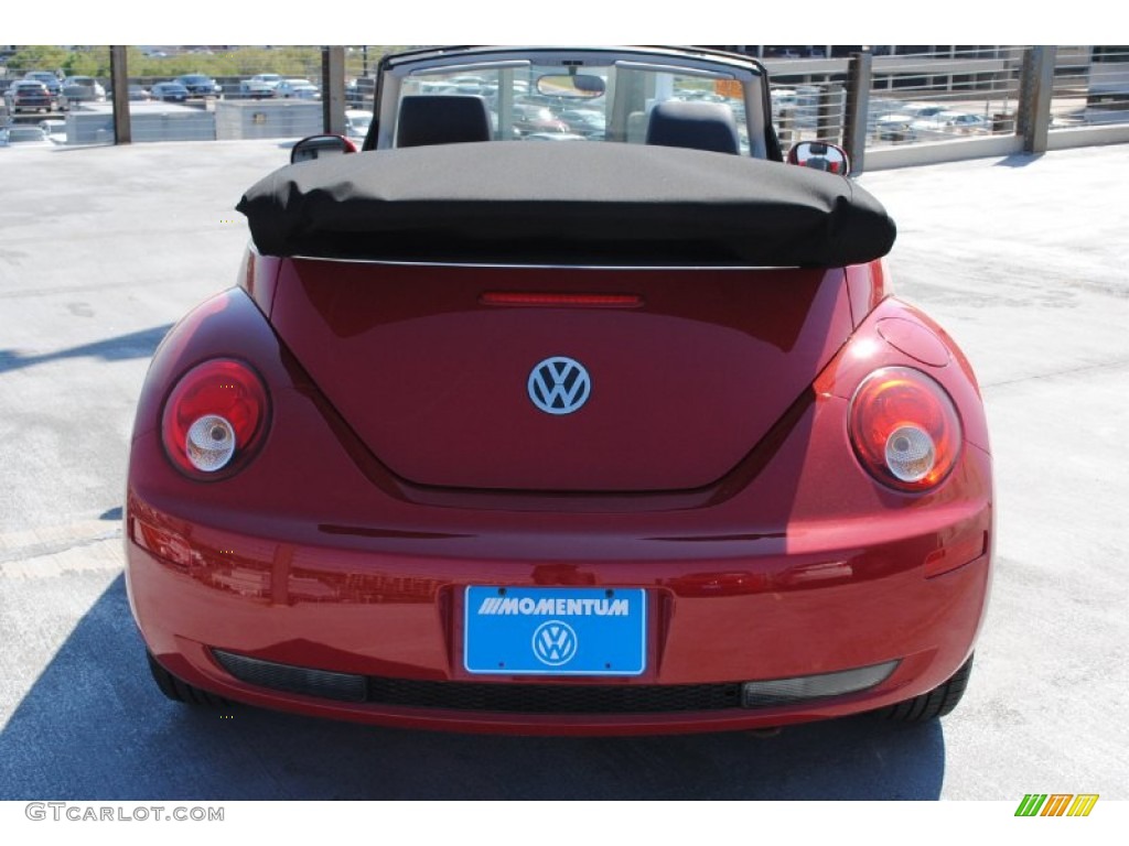 2010 New Beetle 2.5 Convertible - Salsa Red / Black photo #8