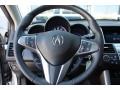 2012 Acura RDX Ebony Interior Steering Wheel Photo