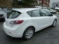 2013 Crystal White Pearl Mica Mazda MAZDA3 i Touring 5 Door  photo #5