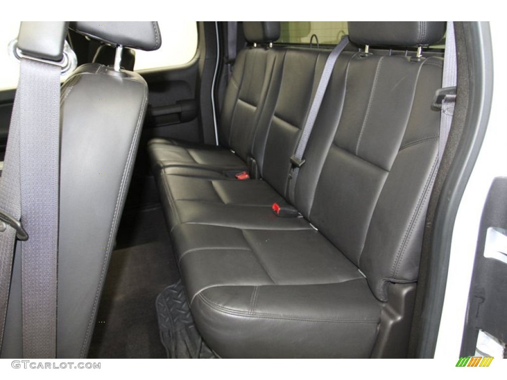 2009 GMC Sierra 1500 SLT Z71 Extended Cab 4x4 Rear Seat Photo #78913976