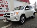 2010 Blizzard White Pearl Toyota RAV4 Limited 4WD  photo #1