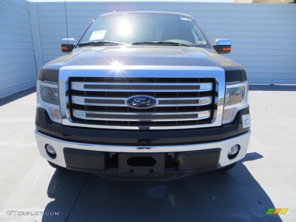 Tuxedo Black Metallic 2013 Ford F150 King Ranch SuperCrew Exterior Photo #78914802
