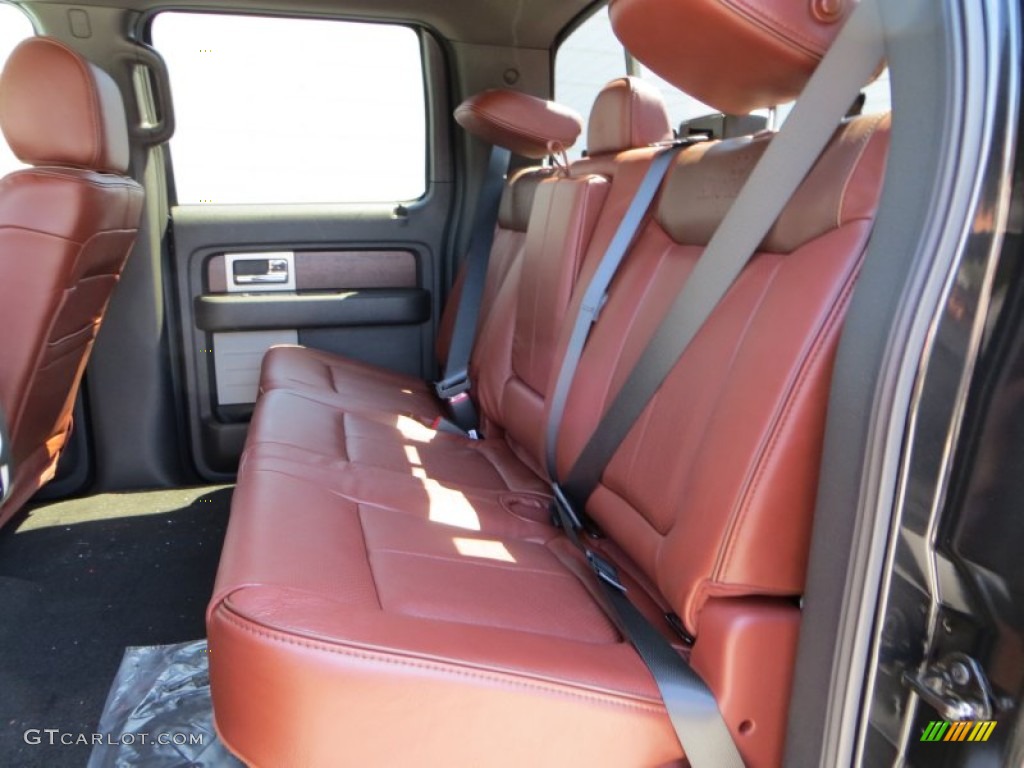 2013 Ford F150 King Ranch SuperCrew Rear Seat Photo #78915048