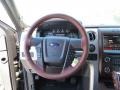 King Ranch Chaparral Leather 2013 Ford F150 King Ranch SuperCrew Steering Wheel