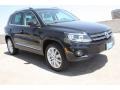 Deep Black Metallic - Tiguan SE Photo No. 1