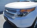 2013 White Platinum Tri-Coat Ford Explorer XLT  photo #13