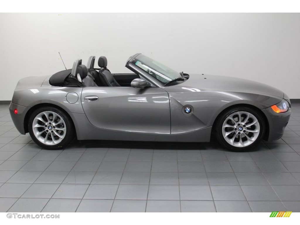 Sterling Gray Metallic 2004 BMW Z4 2.5i Roadster Exterior Photo #78917439