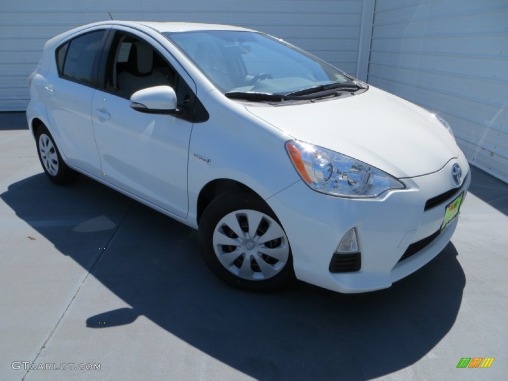 2013 Prius c Hybrid One - Moonglow / Gray photo #1