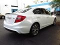 2012 Taffeta White Honda Civic Si Sedan  photo #3