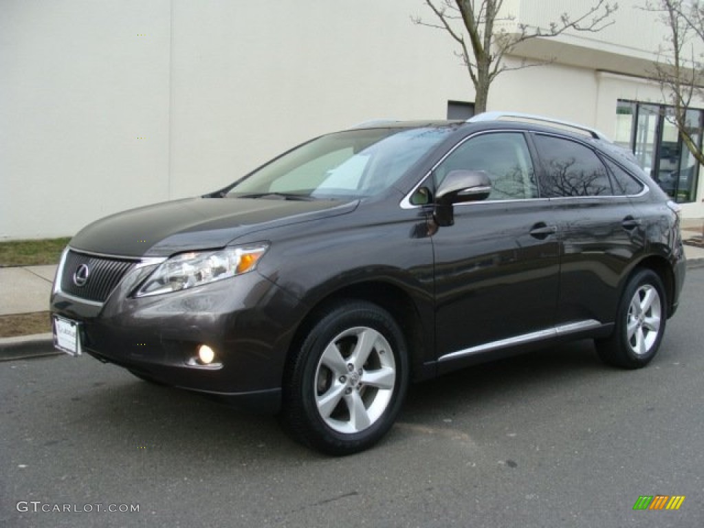 2010 RX 350 AWD - Truffle Brown Mica / Parchment/Brown Walnut photo #1