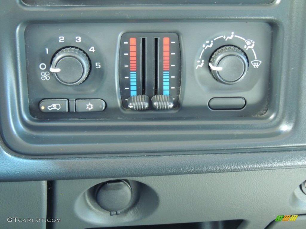 2005 Chevrolet Silverado 1500 Extended Cab Controls Photos