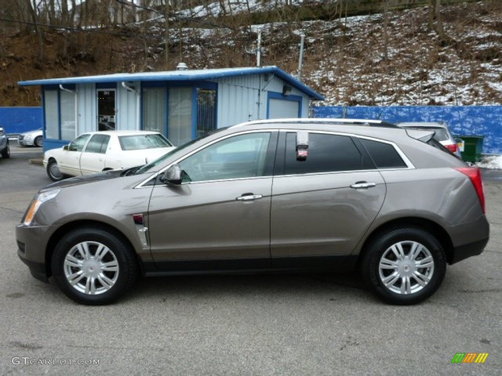 Mocha Steel Metallic 2011 Cadillac SRX 4 V6 AWD Exterior Photo #78921660