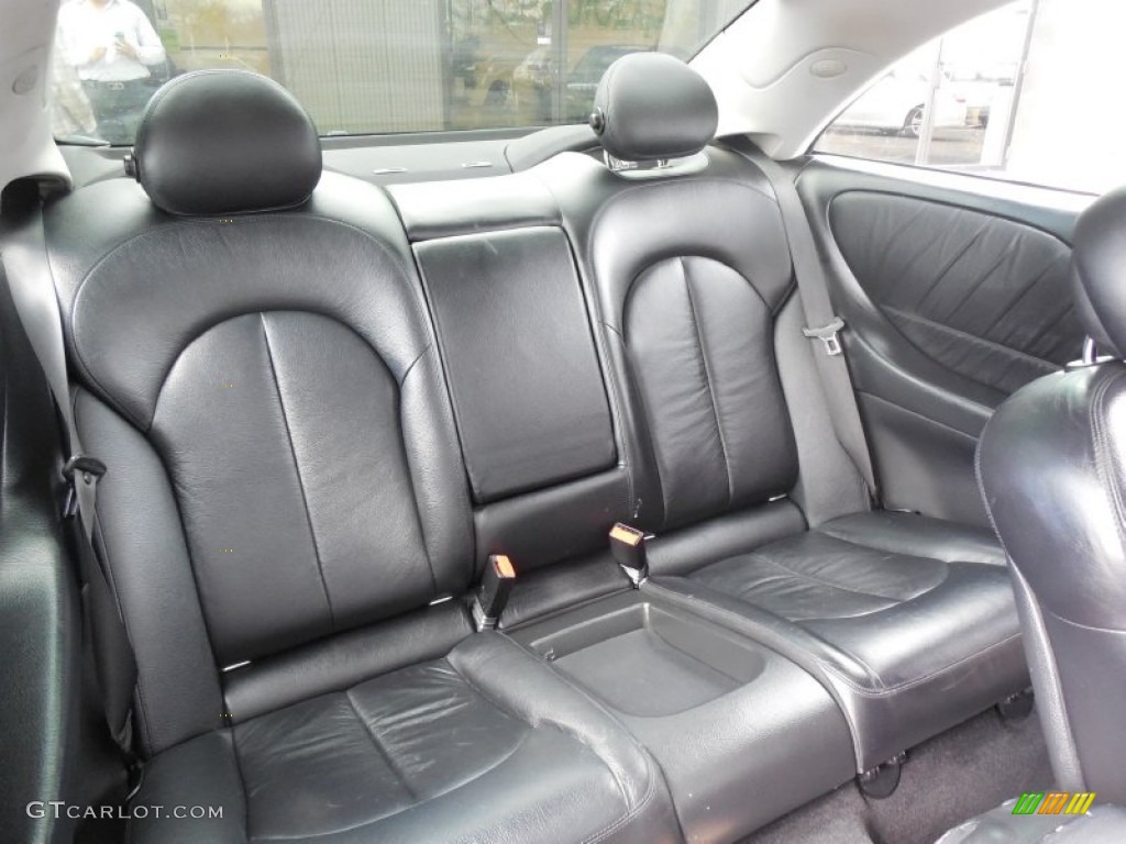 Black Interior 2006 Mercedes-Benz CLK 350 Coupe Photo #78922254