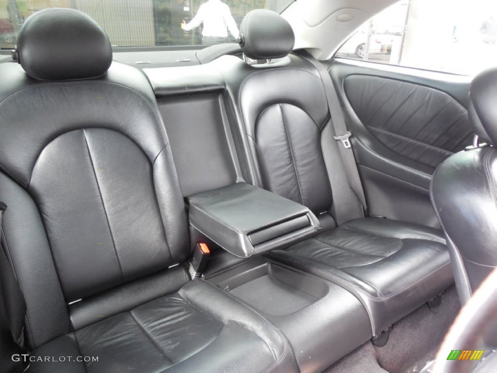 Black Interior 2006 Mercedes-Benz CLK 350 Coupe Photo #78922272