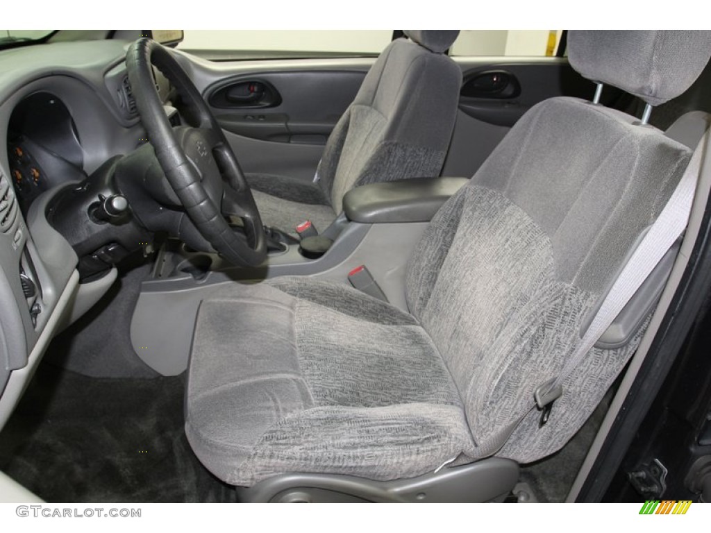 Medium Pewter Interior 2003 Chevrolet TrailBlazer LS Photo #78925112