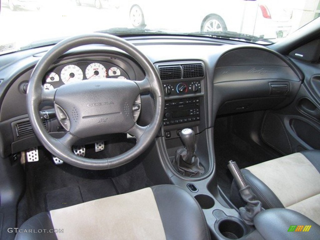 Dark Charcoal/Medium Parchment Interior 2003 Ford Mustang Cobra Coupe Photo #78926031