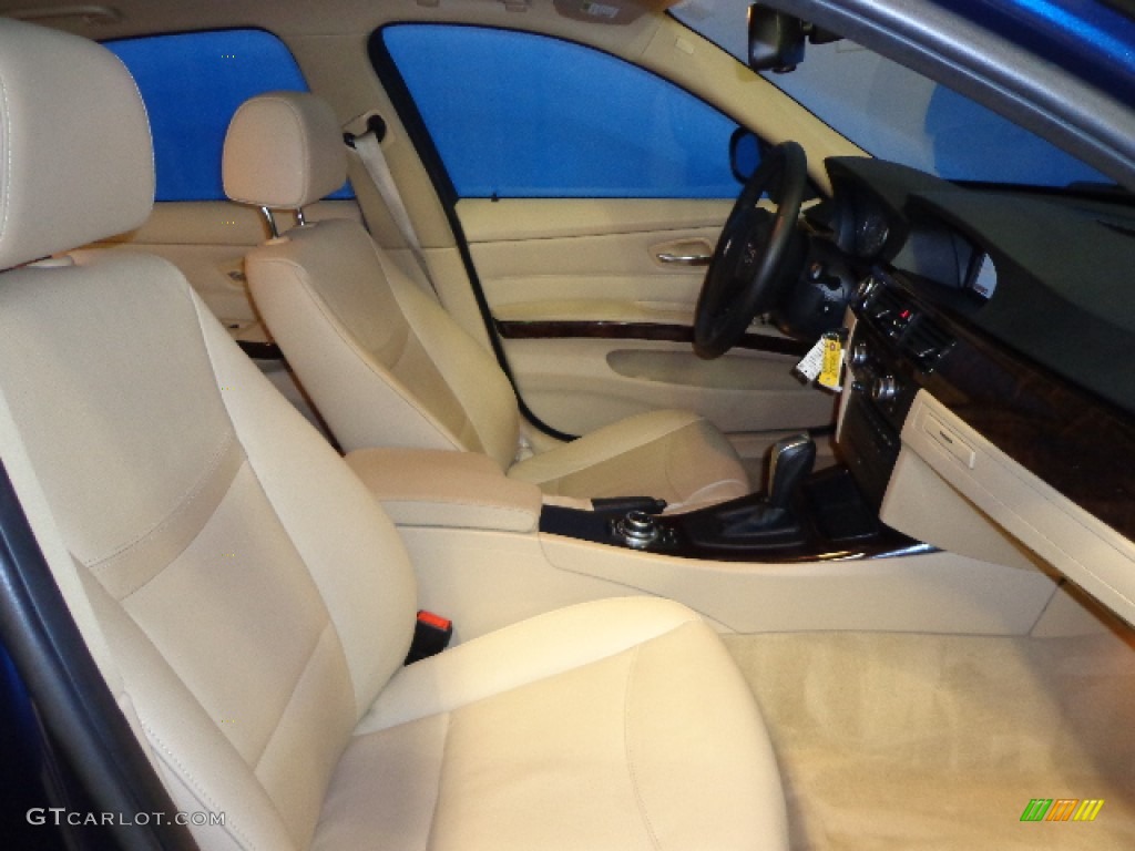 2011 3 Series 328i xDrive Sedan - Deep Sea Blue Metallic / Beige Dakota Leather photo #17