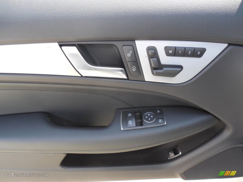2013 Mercedes-Benz C 250 Coupe Black Door Panel Photo #78926376