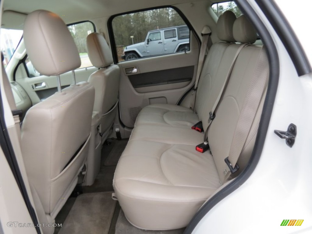 2011 Mercury Mariner Premier V6 Rear Seat Photos