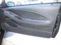 Dark Charcoal/Medium Parchment 2003 Ford Mustang Cobra Coupe Door Panel