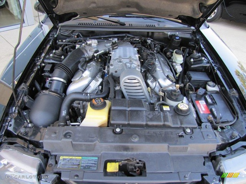 2003 Ford Mustang Cobra Coupe 4.6 Liter SVT Supercharged DOHC 32-Valve V8 Engine Photo #78926568