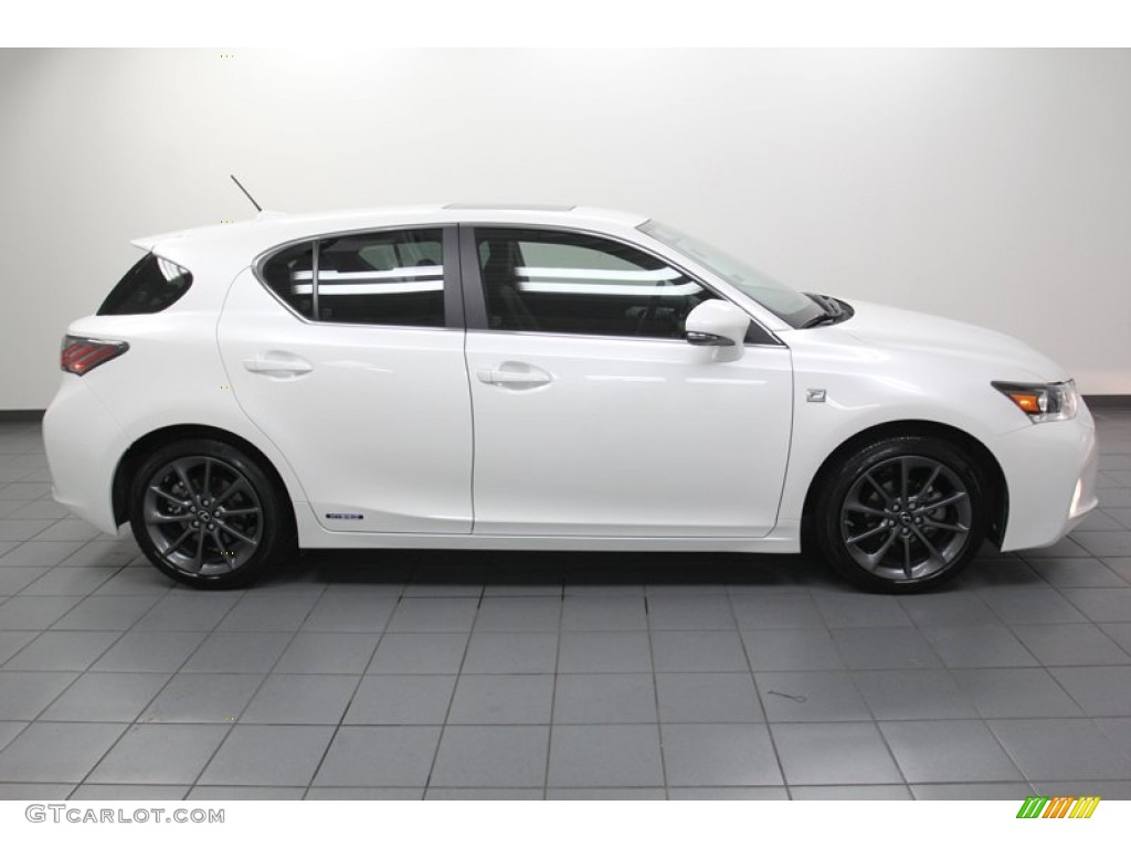 2012 CT F Sport Special Edition Hybrid - Starfire White Pearl / Black photo #7