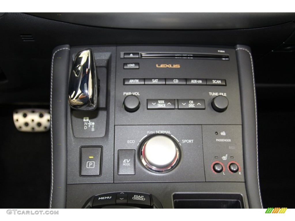 2012 Lexus CT F Sport Special Edition Hybrid Controls Photo #78927079