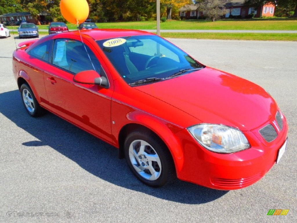 Victory Red 2008 Pontiac G5 Standard G5 Model Exterior Photo #78927324