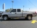 1999 Light Pewter Metallic Chevrolet Silverado 1500 LS Extended Cab 4x4  photo #4