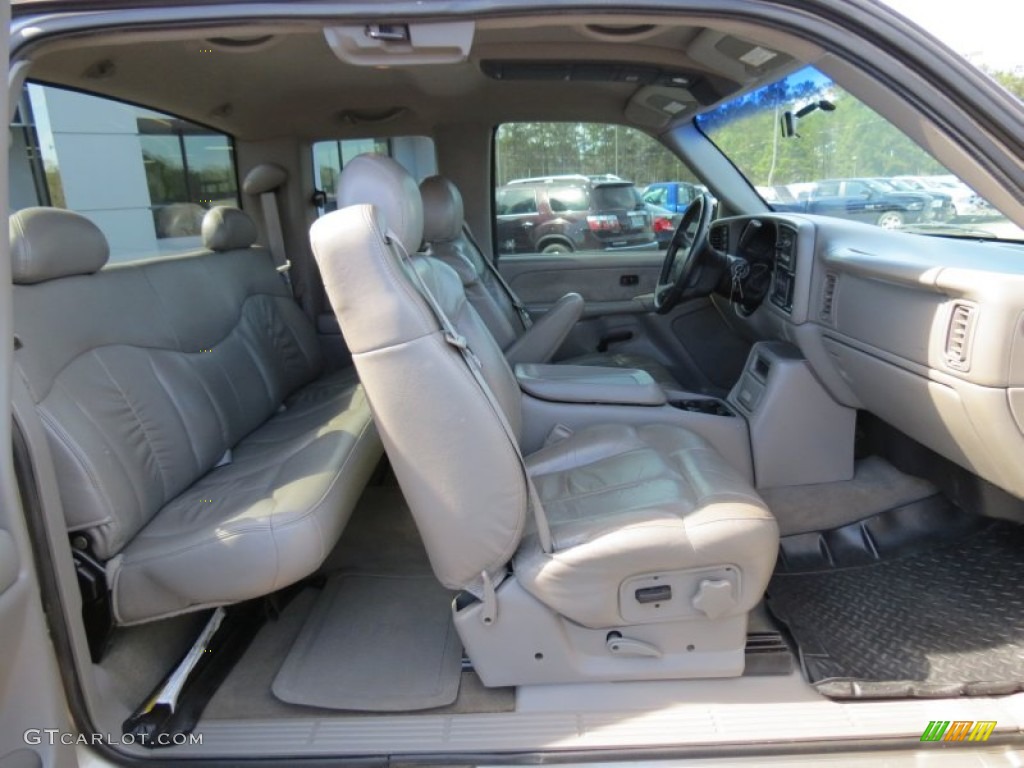 1999 Silverado 1500 LS Extended Cab 4x4 - Light Pewter Metallic / Medium Oak photo #14