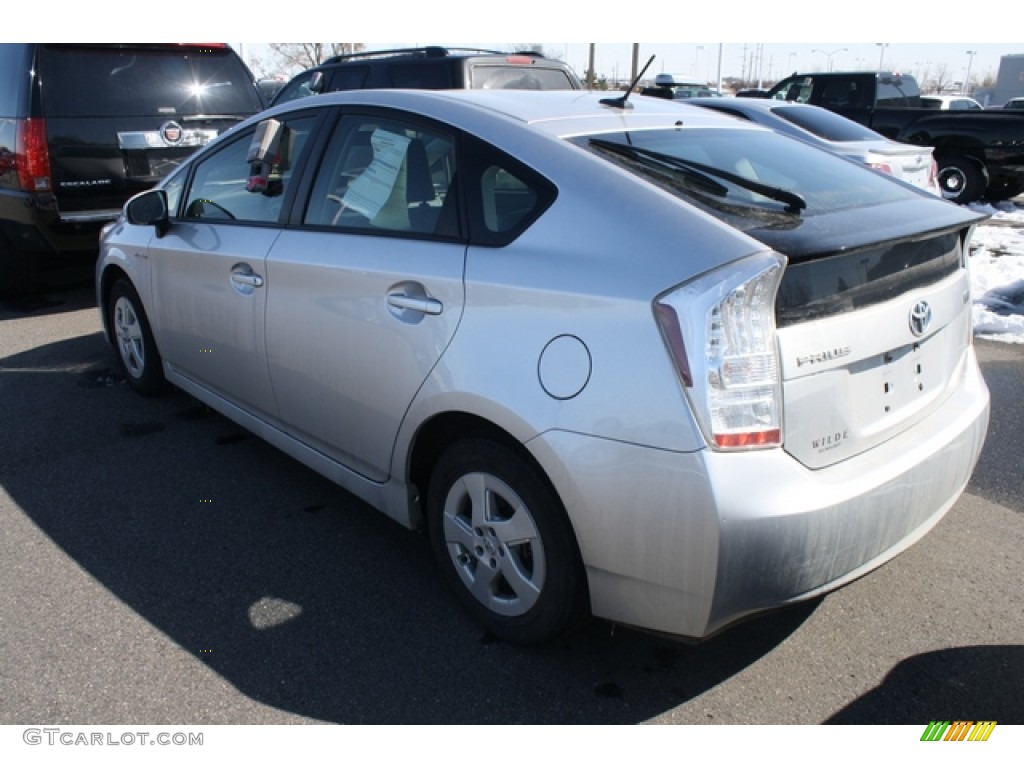 2010 Prius Hybrid II - Classic Silver Metallic / Misty Gray photo #3