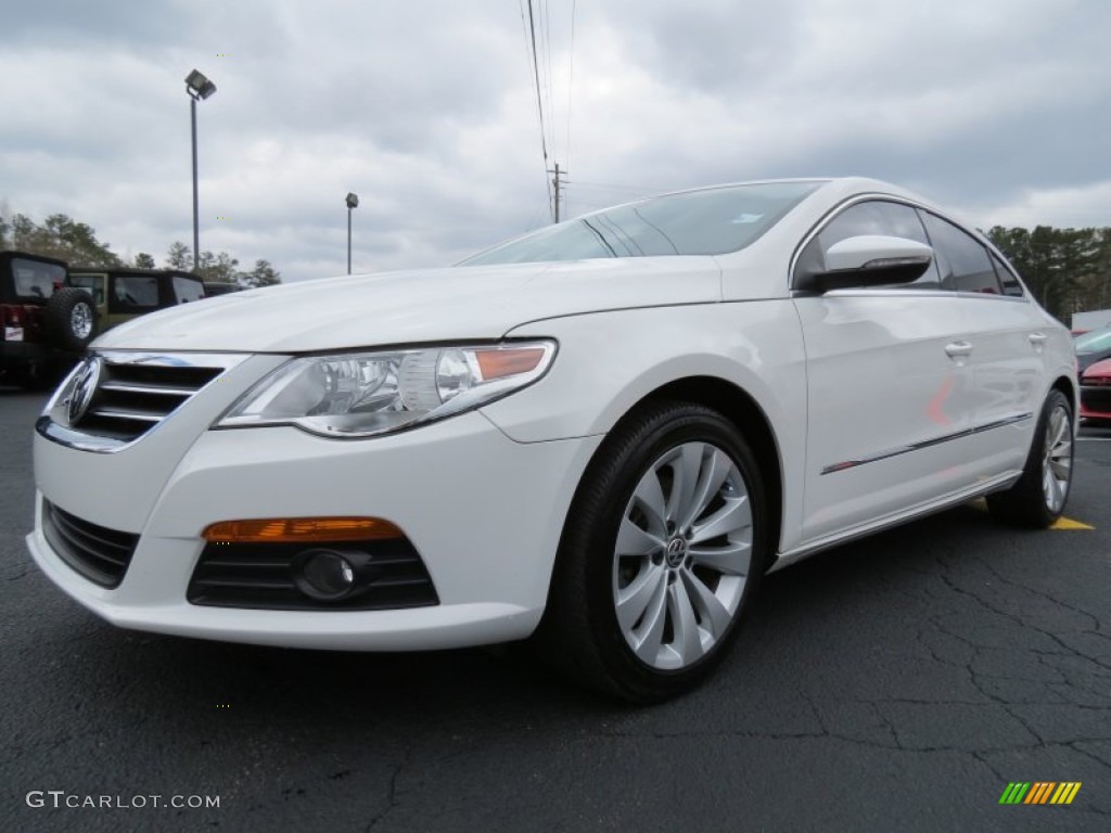 Candy White 2010 Volkswagen CC Sport Exterior Photo #78928275