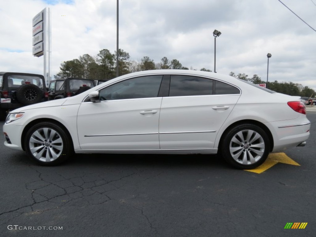 Candy White 2010 Volkswagen CC Sport Exterior Photo #78928292