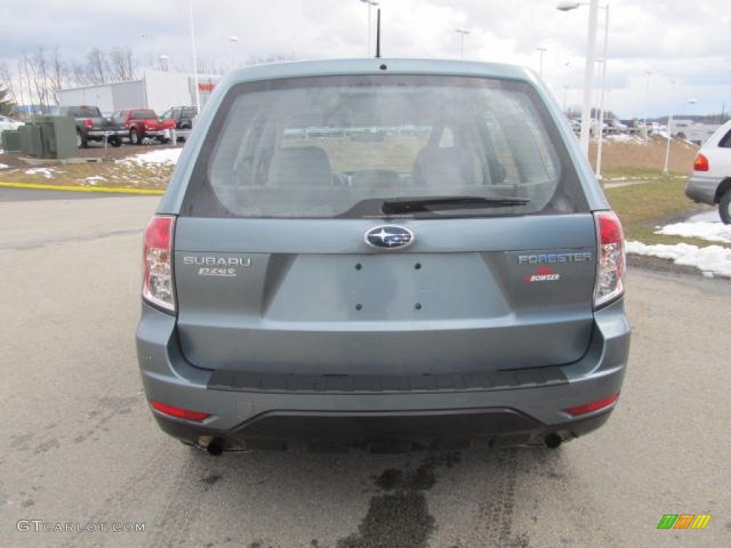 2009 Forester 2.5 X - Sage Green Metallic / Platinum photo #3