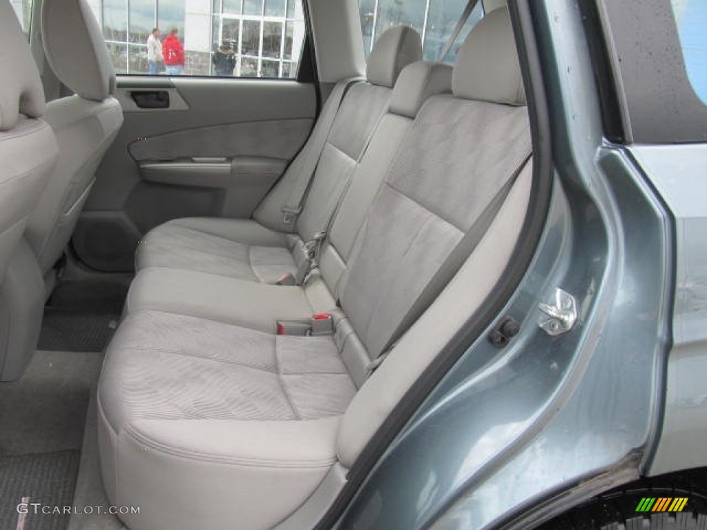 2009 Forester 2.5 X - Sage Green Metallic / Platinum photo #8