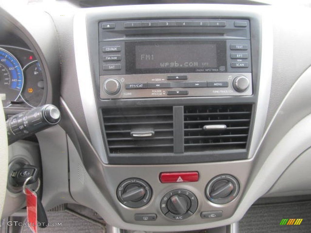 2009 Forester 2.5 X - Sage Green Metallic / Platinum photo #11