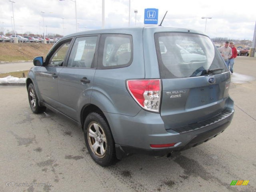 2009 Forester 2.5 X - Sage Green Metallic / Platinum photo #14