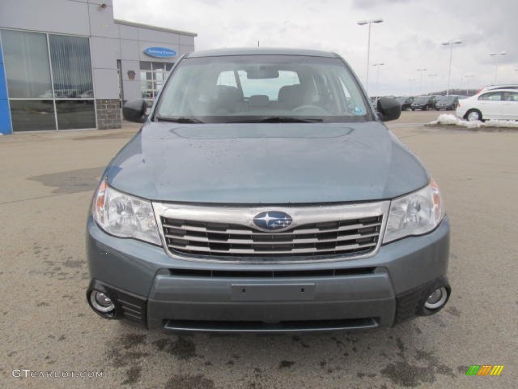 2009 Forester 2.5 X - Sage Green Metallic / Platinum photo #16
