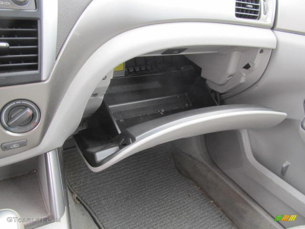 2009 Forester 2.5 X - Sage Green Metallic / Platinum photo #18