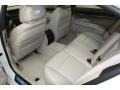 2013 BMW 7 Series Oyster Interior Rear Seat Photo