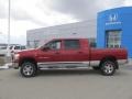 2006 Inferno Red Crystal Pearl Dodge Ram 3500 SLT Mega Cab 4x4  photo #2