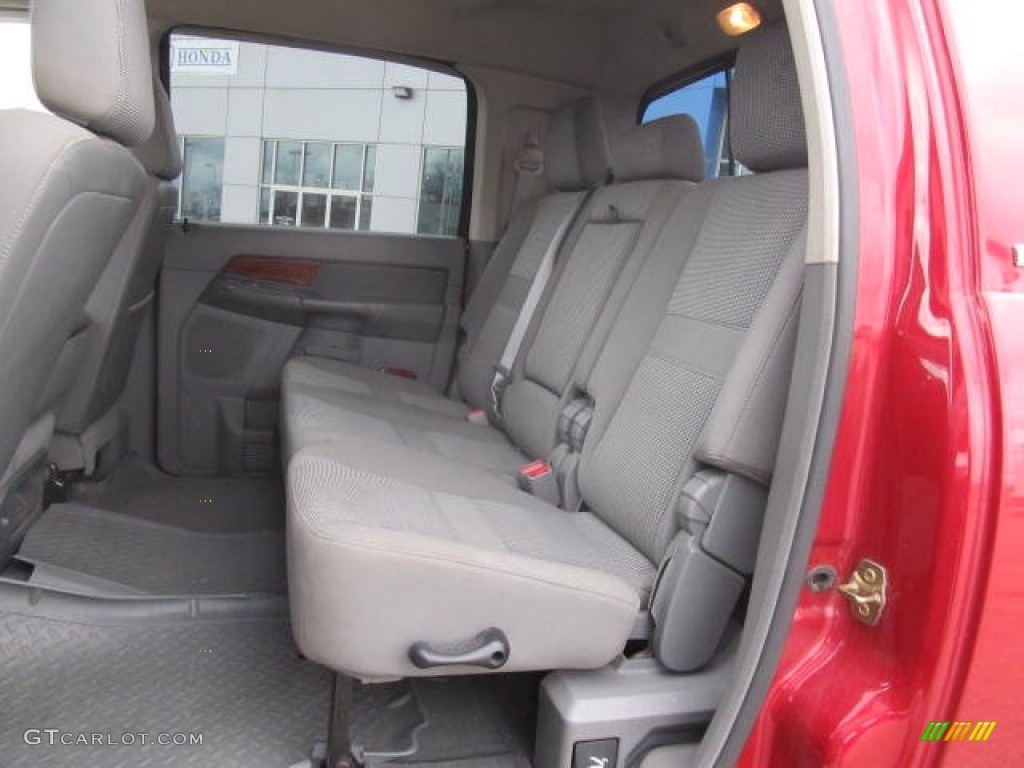 2006 Dodge Ram 3500 SLT Mega Cab 4x4 Rear Seat Photo #78930038