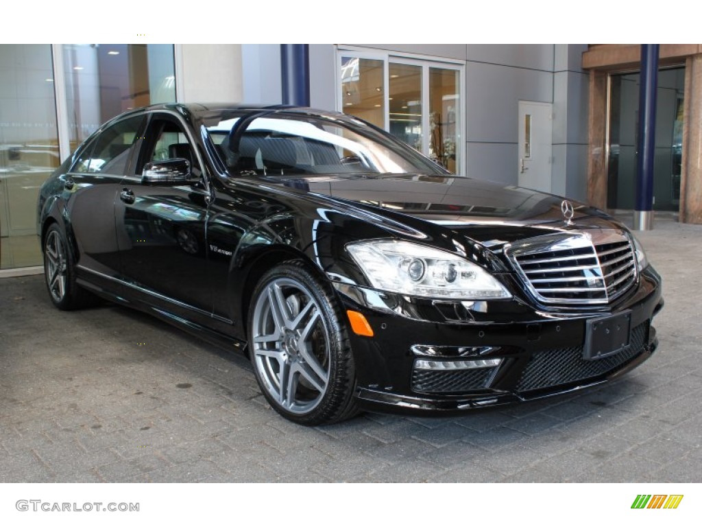 Black 2012 Mercedes-Benz S 63 AMG Sedan Exterior Photo #78930174