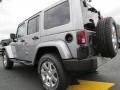 2013 Billet Silver Metallic Jeep Wrangler Unlimited Sahara 4x4  photo #5