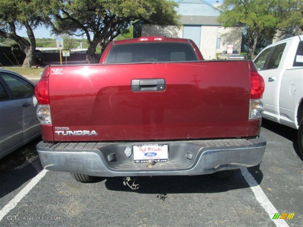 2008 Tundra Double Cab - Salsa Red Pearl / Beige photo #6