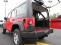 2013 Rock Lobster Red Jeep Wrangler Unlimited Sport 4x4  photo #16