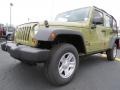 Commando Green 2013 Jeep Wrangler Unlimited Sport 4x4 Exterior
