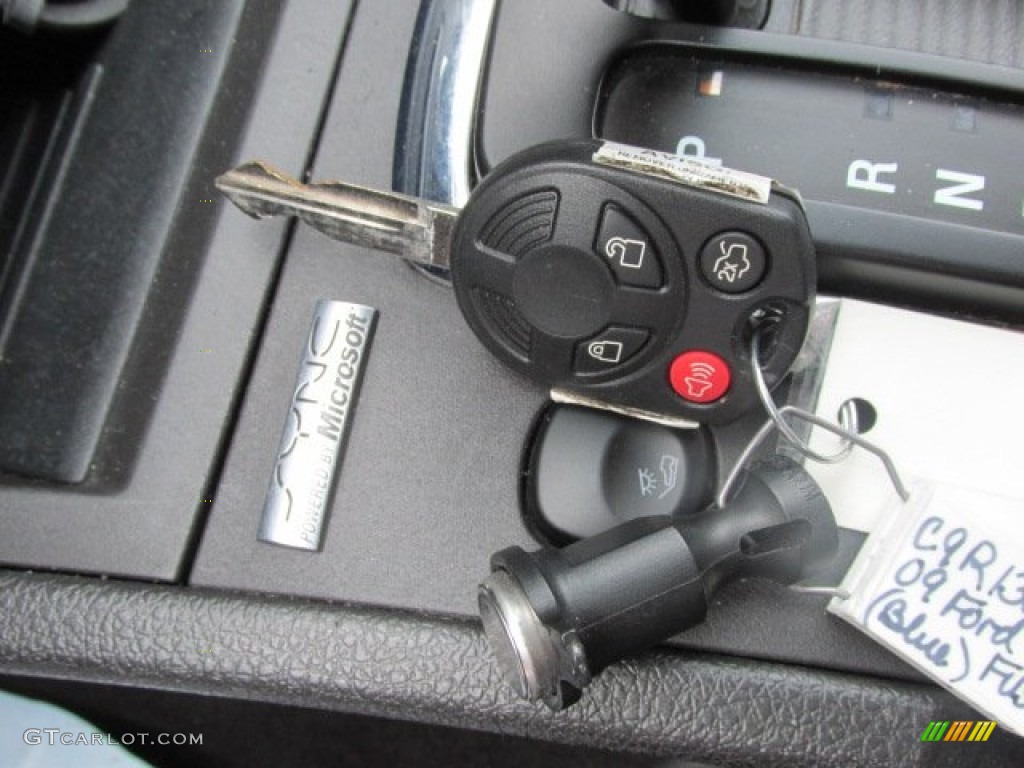 2009 Ford Fusion SEL V6 Blue Suede Keys Photo #78932294